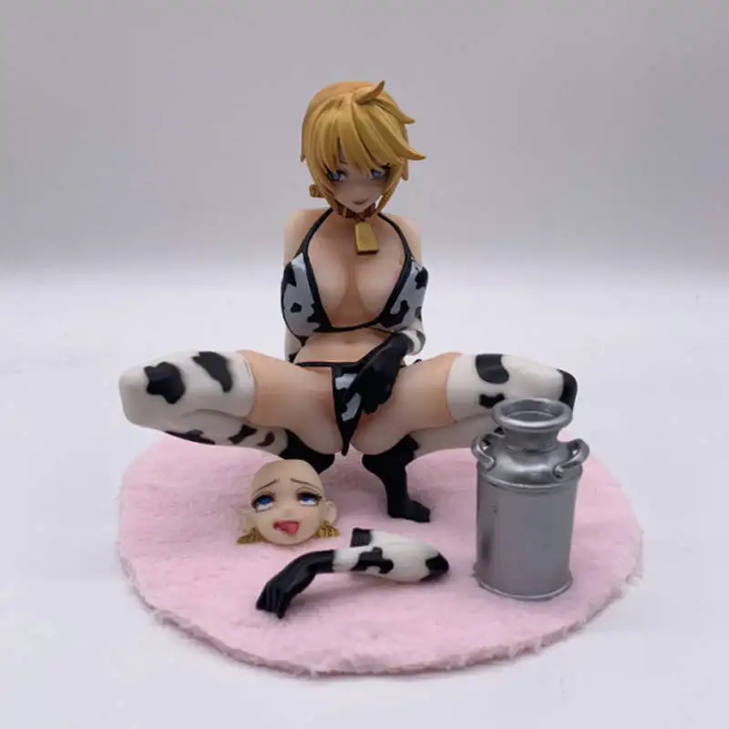 Аниме Q six A Milk Cow Life 721 сексуальные девушки ПВХ Фигурки игрушки аниме коллекция для