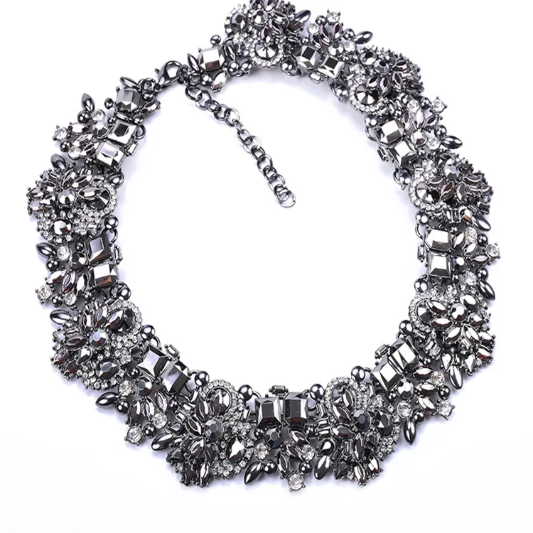 N2109 Новинка Z модное ожерелье воротник нагрудник ожерелье s& Подвески массивное ожерелье колье s для женщин 11 цветов на выбор