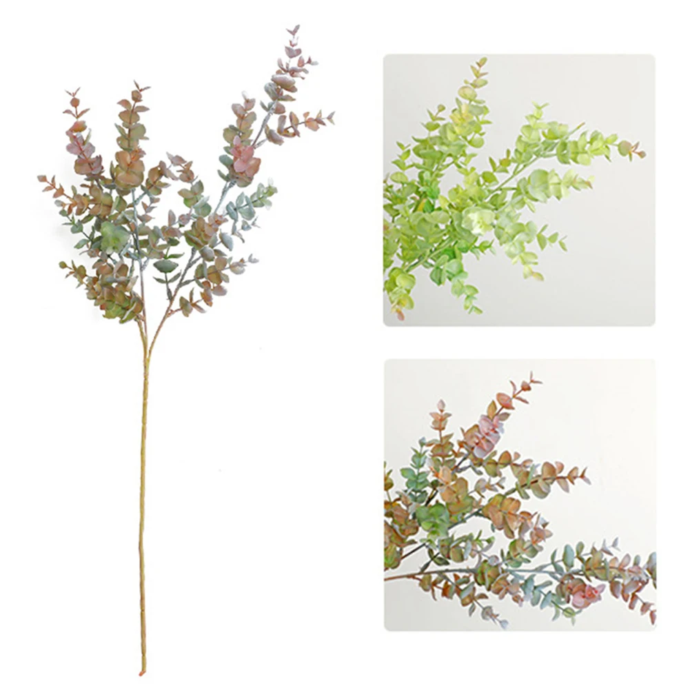 

1PC 58CM Fake Green Plant Artifical Flower Branch Wedding Wall Decorations