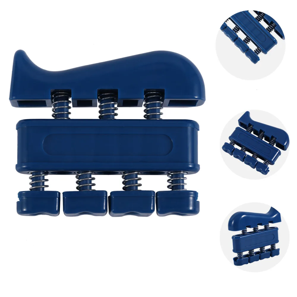 

TSAI Adult Fingers Self Strength Exerciser Heavy Wrist Tension Extend Hand Master Trainning Fitness Equipment Blue