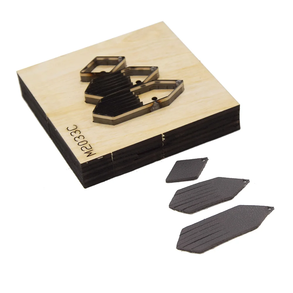 

BOERNISEN tool leather earrings cutting mold leather decorative earrings template die cutting machine Clicker mold