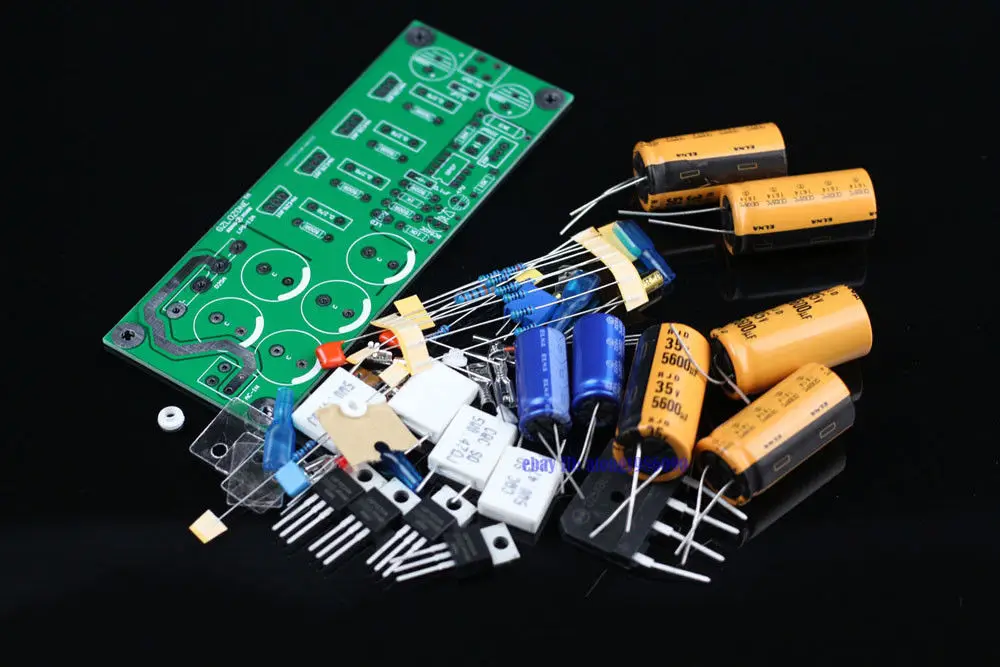 ZEROZONE (DIY kit) Ультра низкий уровень шума линейный блок питания DC5 DC24V Регулируемый L6