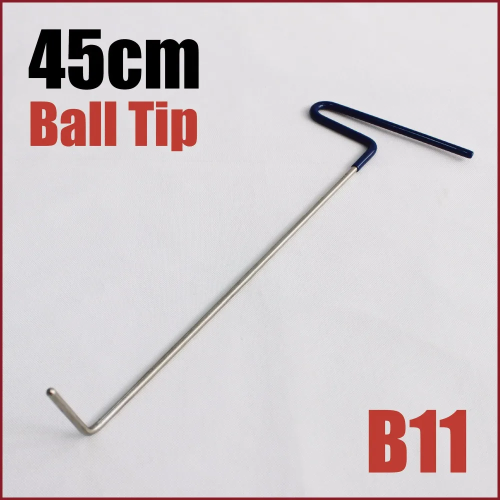 

PDR Rods Puller Hook Paintless Dent Removal Tools B11