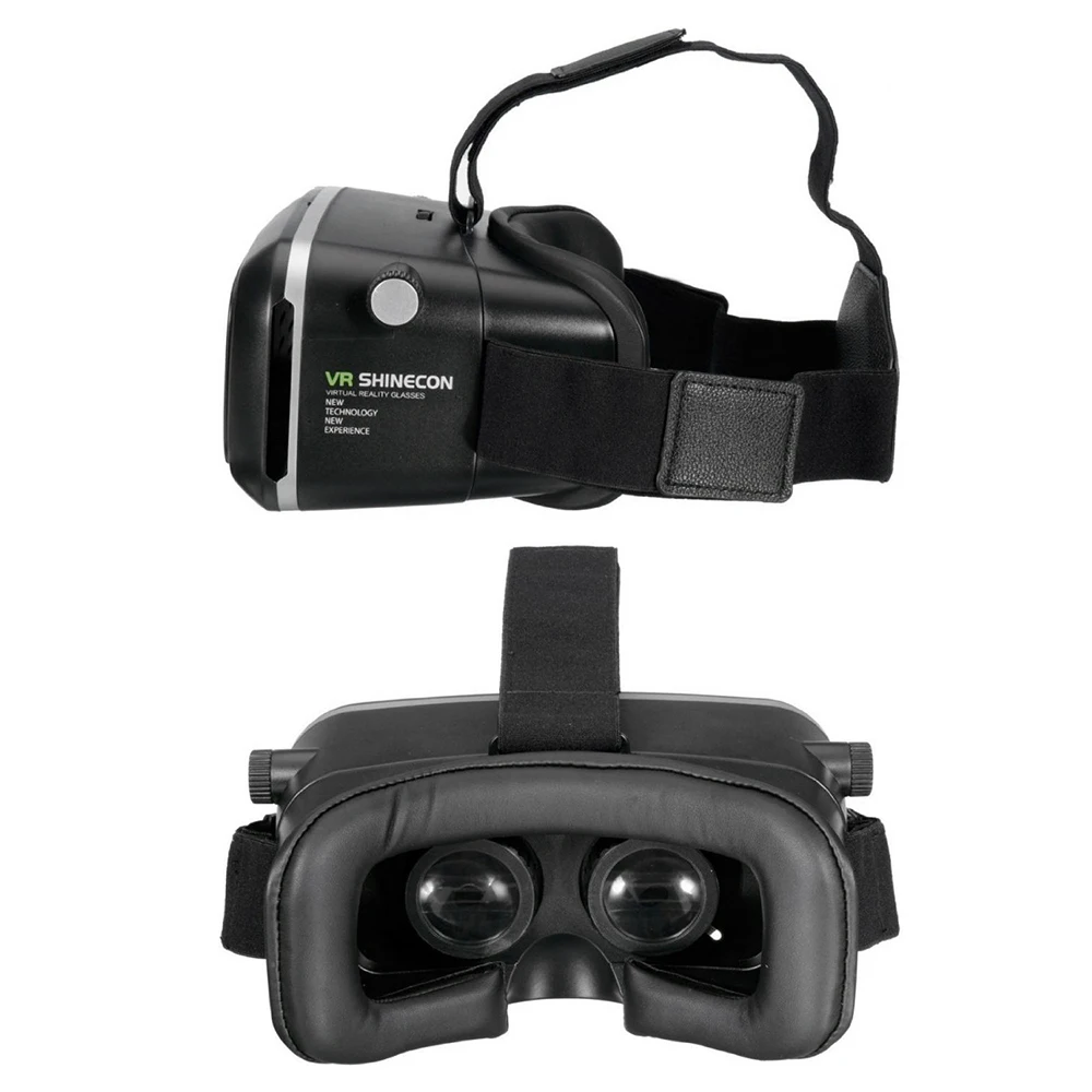 VR Shinecon виртуальной реальности 3D очки для 4 0 6 дюймов Iphone Android смартфон полный пакет