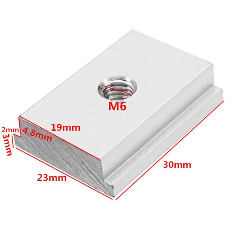 M6 M8 T Slot Nut T-Track Sliding Nut Woodworking Tool Fastener woodworking tool