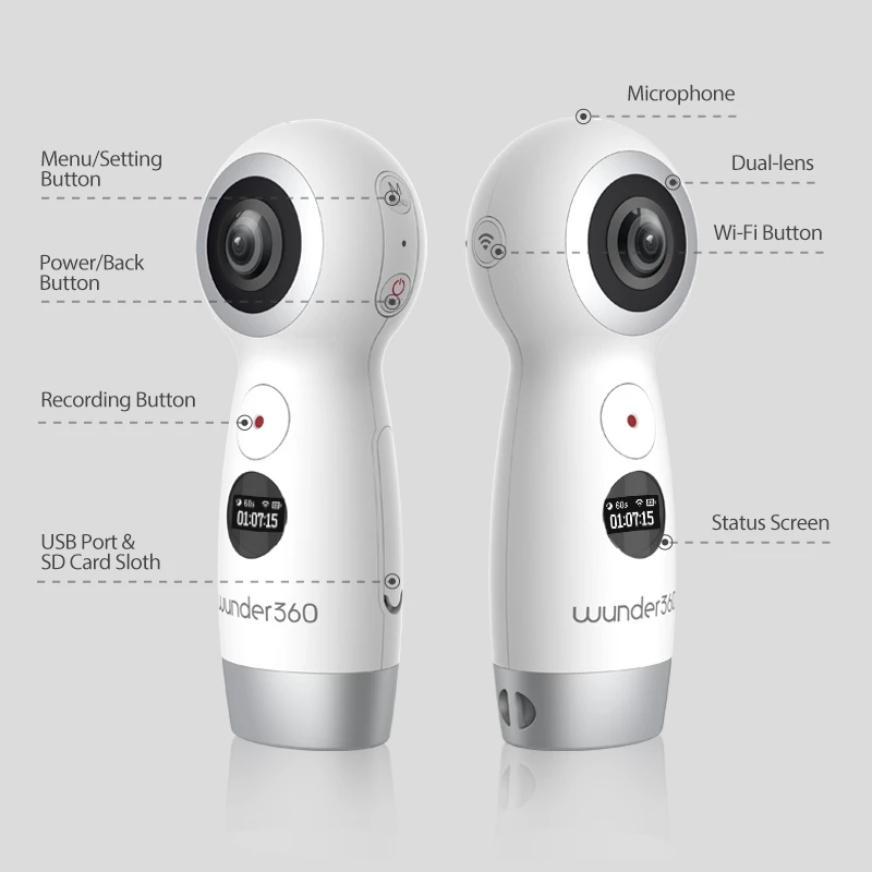 Wunder 360 Dual Lens 4k 360 Camera With Wifi Panorama Video Camera Ip 360 Action Camera For Iphone X Support Real Time Live 360 Video Camera Aliexpress Wunder 360 Dual Lens 4k 360 Camera With Wifi Panorama Video Camera Ip 360 Action Camera For Iphone X Support Real Time Live 360 Video Camera Aliexpress
