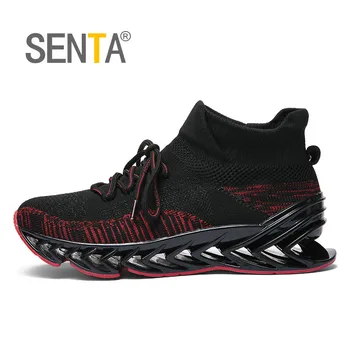 

2019 Blade Running Shoes Men's Professional Athletic Sneakers Super Breathable Sport Walking Trendy Cushioning Athletic Shoes