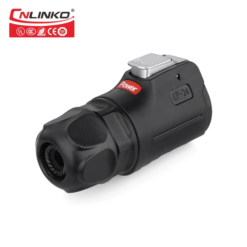 Cnlinko M24 Multicore 5A AC DC панель питания адаптер 24 Pin IP67 мужской и женский Электрический