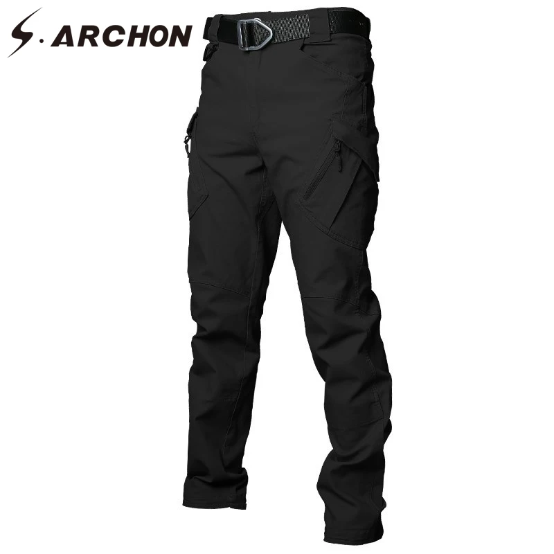 Preise S. ARCHON IX9 Tactical Military Cargo Hosen Männer Baumwolle Stretch Armee Hosen Casual Viele Taschen SWAT Kampf Hosen Männlichen XXXL