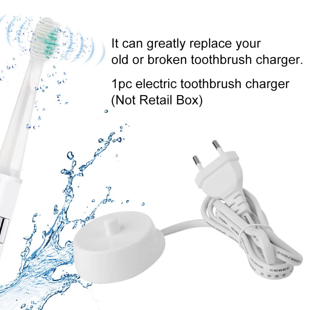 Replacement Electric Toothbrush Charger Model 3757 110-240V Suitable For Braun Oral-b D17 OC18 Toothbrush Charging Cradle