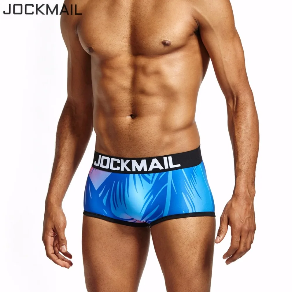 JOCKMAIL Men's Mesh Boxer Briefs – Breathable, Comfortable & Stretchy With Lace Detail