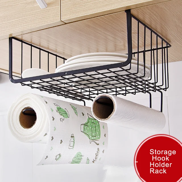 Special Price Multifunctional Iron Over Door Storage Rack Practical Kitchen Cabinet Drawer Organizer Door Hanger Storage Basket Kitchen Tools