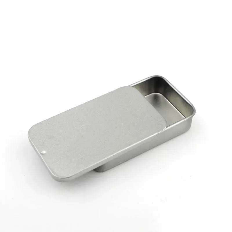 10 unids piezas Mini caja de almacenamiento de Metal deslizante DIY caja Organizadora de lata en blanco Caixa Organizadora Casket novedad hogares 10 unids piezas Mini caja de almacenamiento de Metal deslizante DIY caja Organizadora de lata en blanco Caixa Organizadora Casket novedad hogares