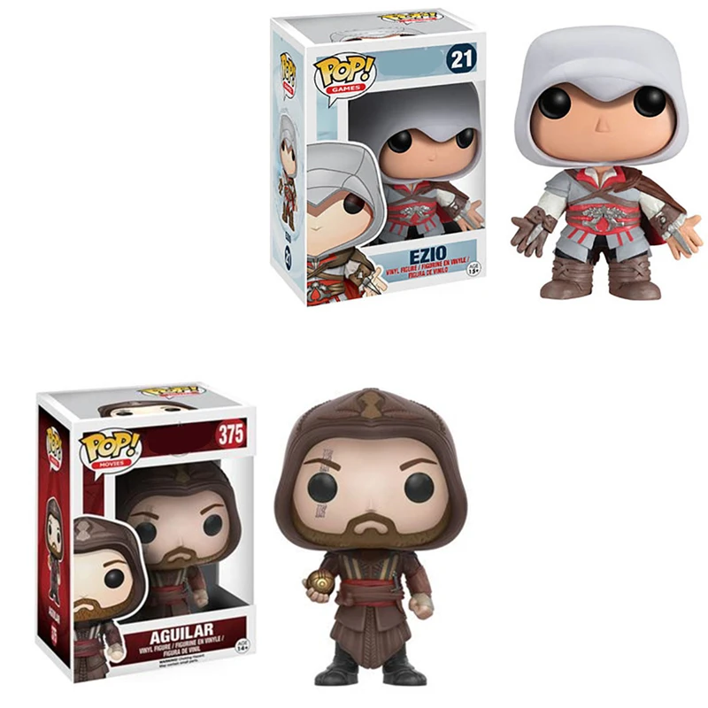 

Funko POP Official Aguilar EZIO Game Character Toy Vinyl Action Figures Collectible Model Toys Collection for Birthday Gifts