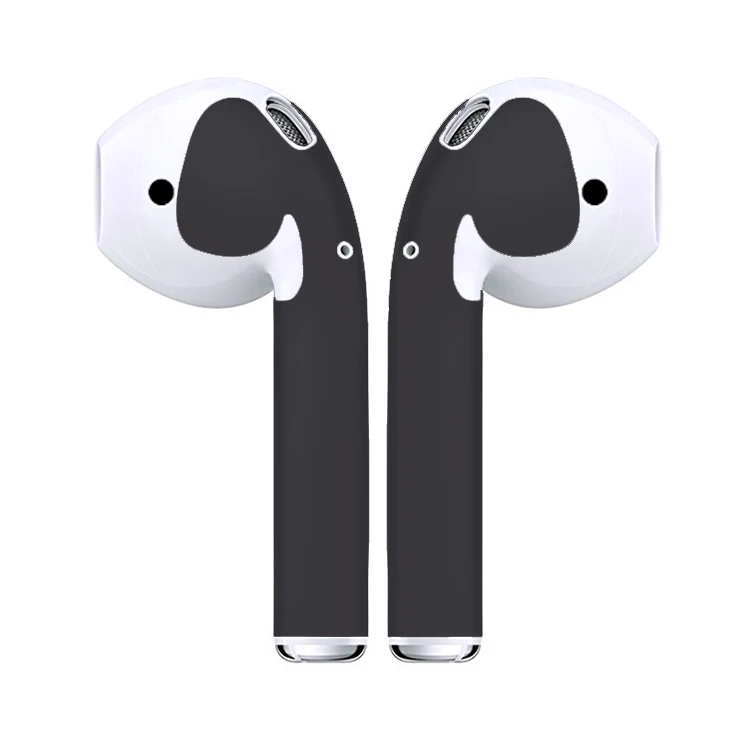 Модная кожаная наклейка для Apple Airpods Air Pods, наклейка на наушники, ультратонкая защита от пыли, наклейки на наушники, аксессуары для наушников