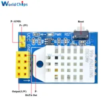 Беспроводной Wifi ESP8266 ESP-01 ESP-01S DHT11 DHT22 AM2302 Цифровой Датчик температуры и влажности Модуль Замена SHT11 для Arduino Лидер продаж