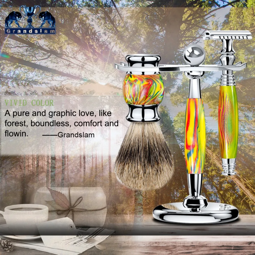 Grandslam Double Edge Shaving Razors Safety Razor Set Classic + Best