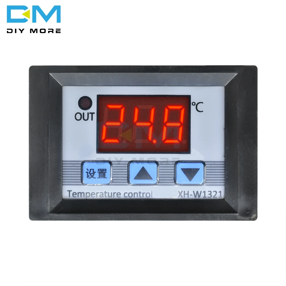 DC 12V 10A XH W1321 светодиодный цифровой регулятор температуры термостата