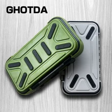 Водонепроницаемый 16 отсеков пластиковый ящик для рыболовных снастей портативный