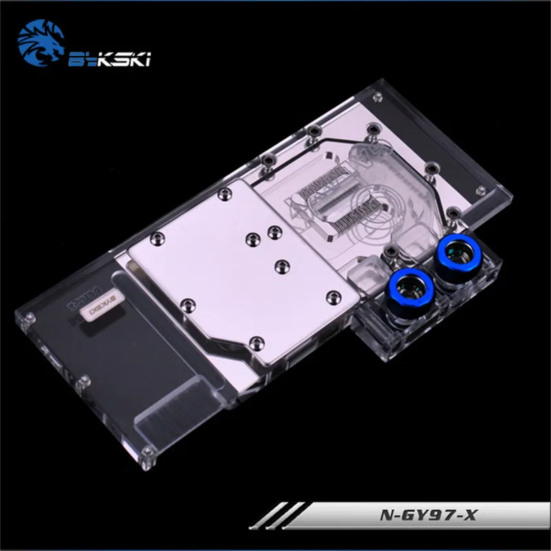 Bykski полный охват GPU водоблок для GALAX GTX970 GTX960 GTX760 GTX660TI видеокарта N-GY97-X