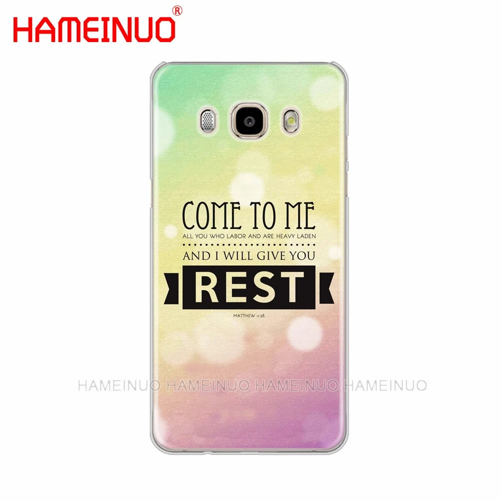 HAMEINUO христианский Иисус Библия чехол для телефона Samsung Galaxy J1 J2 J3 J5 J7 MINI ACE 2016 2015
