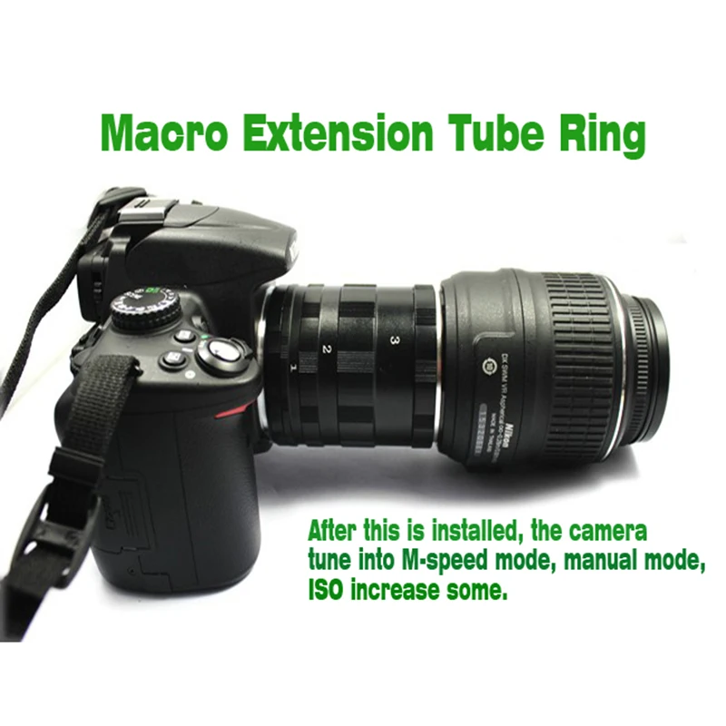 Макро Удлинитель адаптер трубка кольцо для Fujifilm Finepix X-Pro1 E1 Fx крепление зеркальной камеры