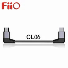 Fiio cl06 tipo-c para micro cabo de áudio de alta fidelidade usb para mchord mojo fiio q1ii/q5/m7 dap telefones celulares e jogadores