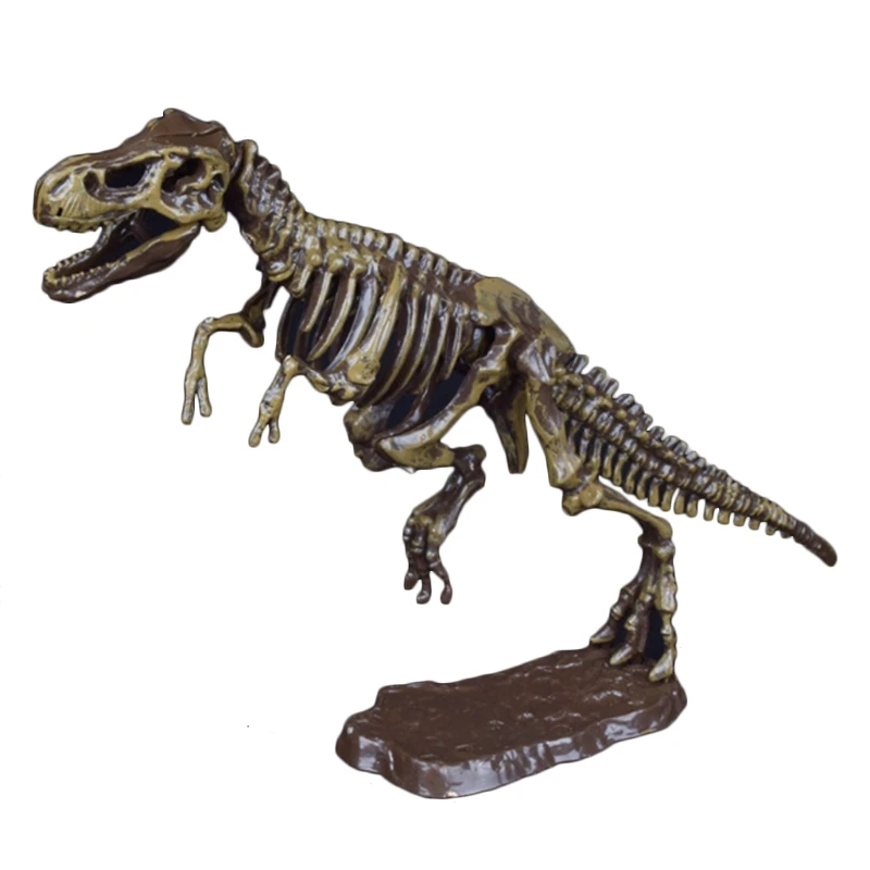Откройте для себя набор Динозавров Скелет и кости модель раскопок археологии подарок игрушка для ребенка