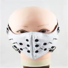10pcs/Pack Christmas Gifts New Hipster Show Rivets Masks Rock Non-Mainstream Masks Men’s Personality Motorcycle Masks