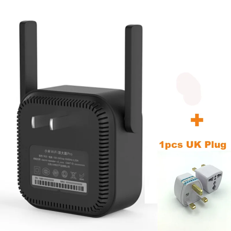 Ban Đầu Bộ Khuếch Đại Wifi Xiaomi Pro 300Mbps Amplificador WI-FI Repeater Wifi Tín Hiệu Bao Da Mở Rộng Roteador Mi Router Không Dây 