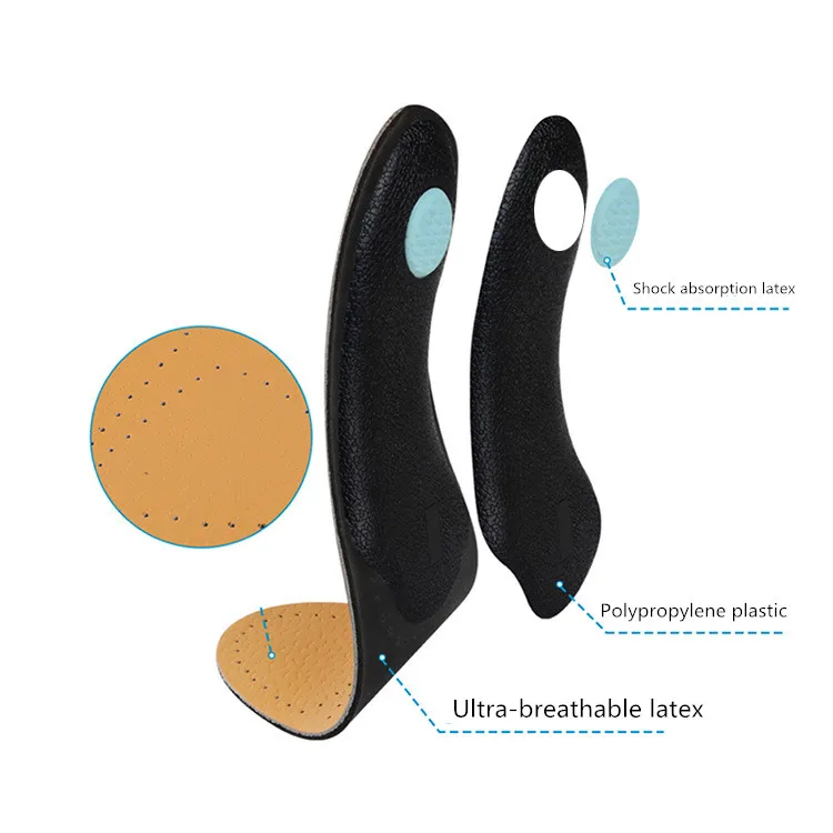 Leather Insole Flat Foot Arch Pad X-O Type Foot Valgus Orthopedic Insoles Shock Absorbing Insoles Breathable Shoe Pad Wholesale Leather Insole Flat Foot Arch Pad X-O Type Foot Valgus Orthopedic Insoles Shock Absorbing Insoles Breathable Shoe Pad Wholesale