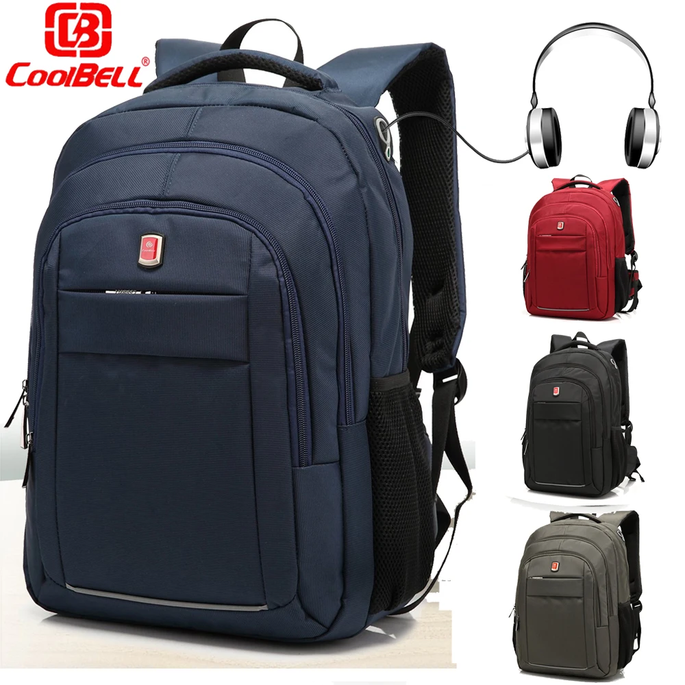 Coolbell Brand Laptop bag 17.3 17 15 15.6 inch Computer Backpack bag men women Mochila Escolar