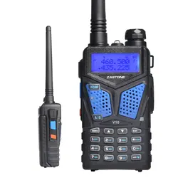 ZASTONE V10 ручной Дисплей Walkie Talkie ЕС нам штекер UHF 400-520 мГц двухстороннее радио открытый восхождение Портативный рации