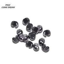 0.35g-2g 7sizes Lead sinker lead fall for fishing net gill net network sinker round Bite lead pendant fishing accessories yw235