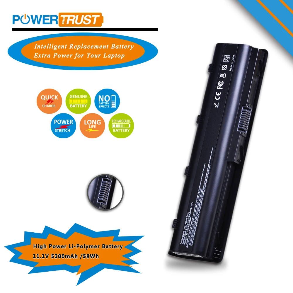 PowerTrust 10,8 V 5200 mAh DM4 ноутбука Батарея для hp Pavilion DV3 Dv6-3000 DV5 CQ43 CQ32 CQ42 CQ62 CQ72 G42 g32 G62 G56 G72