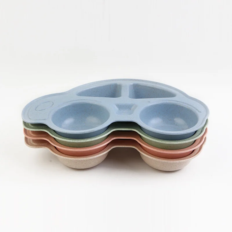 Cartoon Car Baby Bamboo Plate Baby Feeding Dinnerware Wheat Straw Tableware for Baby Kids Dishes ECO-friendly Children Plates Cartoon Car Baby Bamboo Plate Baby Feeding Dinnerware Wheat Straw Tableware for Baby Kids Dishes ECO-friendly Children Plates