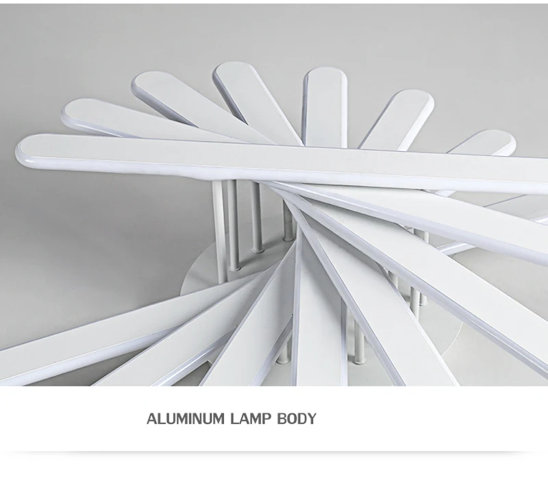 Sector nueva llegada LED luces de techo para sala de estar dormitorio iluminación AC85-265V montado en la superficie lámpara de techo accesorios