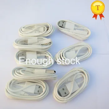

high quality 4pin usb white cable smart adsorption charger charging digital data cable for smart watch smartwatch watch