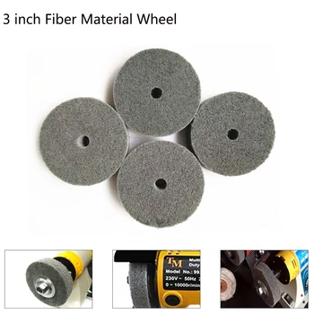 

Efficient and durable metal cutting woodworking 3 inch nylon wheel fiber wheel felt wheel polishing Woodworking tools necessary
