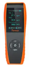 Temtop Air Quality Detector Professional Formaldehyde Monitor Temperature Humidity Detector with PM2.5/PM10/HCHO/AQI/Particles Temtop Air Quality Detector Professional Formaldehyde Monitor Temperature Humidity Detector with PM2.5/PM10/HCHO/AQI/Particles