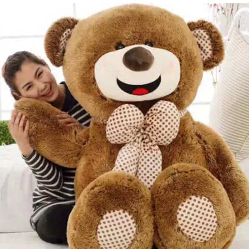 

160cm Oversize 180cm Huge Happy Teddy Bear SKIN 200cm EMPTY Giant Teddy Bear Plush Toy Gift Plush Ted Man's Movie for Girl Gift