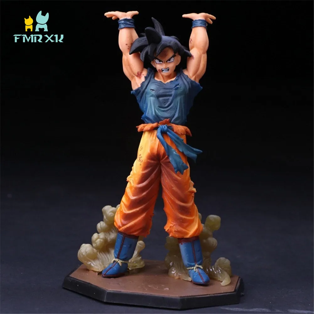 FMRXK 17cm Anime Dragon Ball Z Figure Son Goku Genki Dama Spirit Bomb