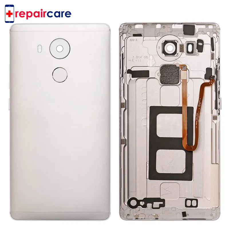 

Rear Back battery door Housing Cover with fingerprint For Huawei Mate 8 Mate8 Battery Housing case cover