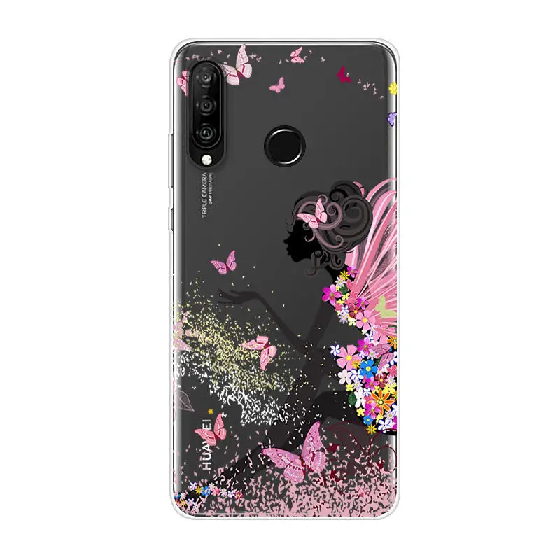 Huawei P30 Lite чехол P30Lite силиконовый мягкий для телефона из ТПУ MAR LX1 LX1M P 30 Pro