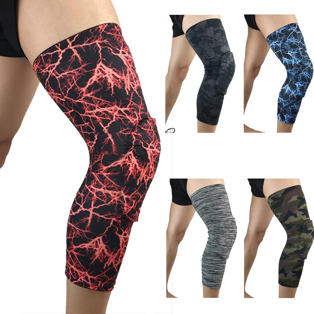 Unisex Outdoor Sports Anti-Slip Kneecap, Basketball Knee Support, Protective Fitness Running Cycling