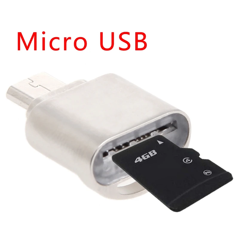 Micro USB OTG TF Micro SD кардридер адаптер для samsung Xiaomi Huawei Android Sep-27A