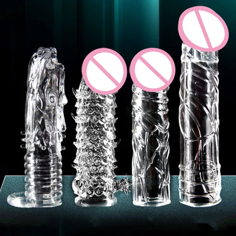 hc031Extender Condoms Bold dragon Sleeve Ring Full Cover (10)
