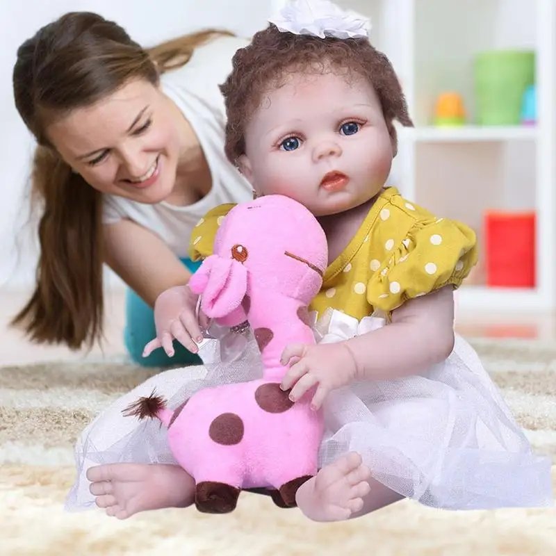 NPK 56 см милые реалистичные моделирование куклы реалистичные винил Reborn Baby Doll игрушка