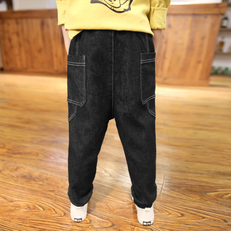 Kids-Clothing-2018-New-Autumn-Children-Denim-Pants-Baby-Boys-Trousers-Gun-Cotton-Pencil-Pants-Spring (1)