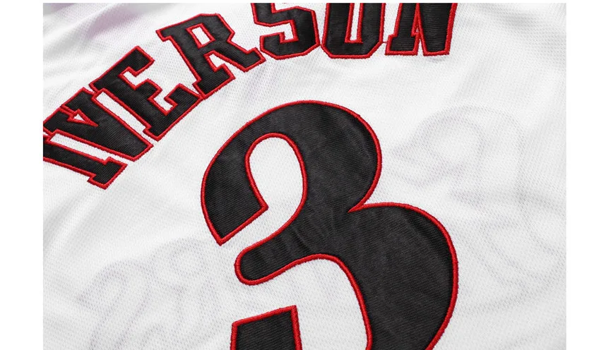 ايفرسون 3 # جيرسي كرة السلة دعوى مجموعة خمر التطريز الشباب طبعة رقم 3 كرة السلة دعوى أسود أبيض حقيقية بالجملة ايفرسون 3 # جيرسي كرة السلة دعوى مجموعة خمر التطريز الشباب طبعة رقم 3 كرة السلة دعوى أسود أبيض حقيقية بالجملة